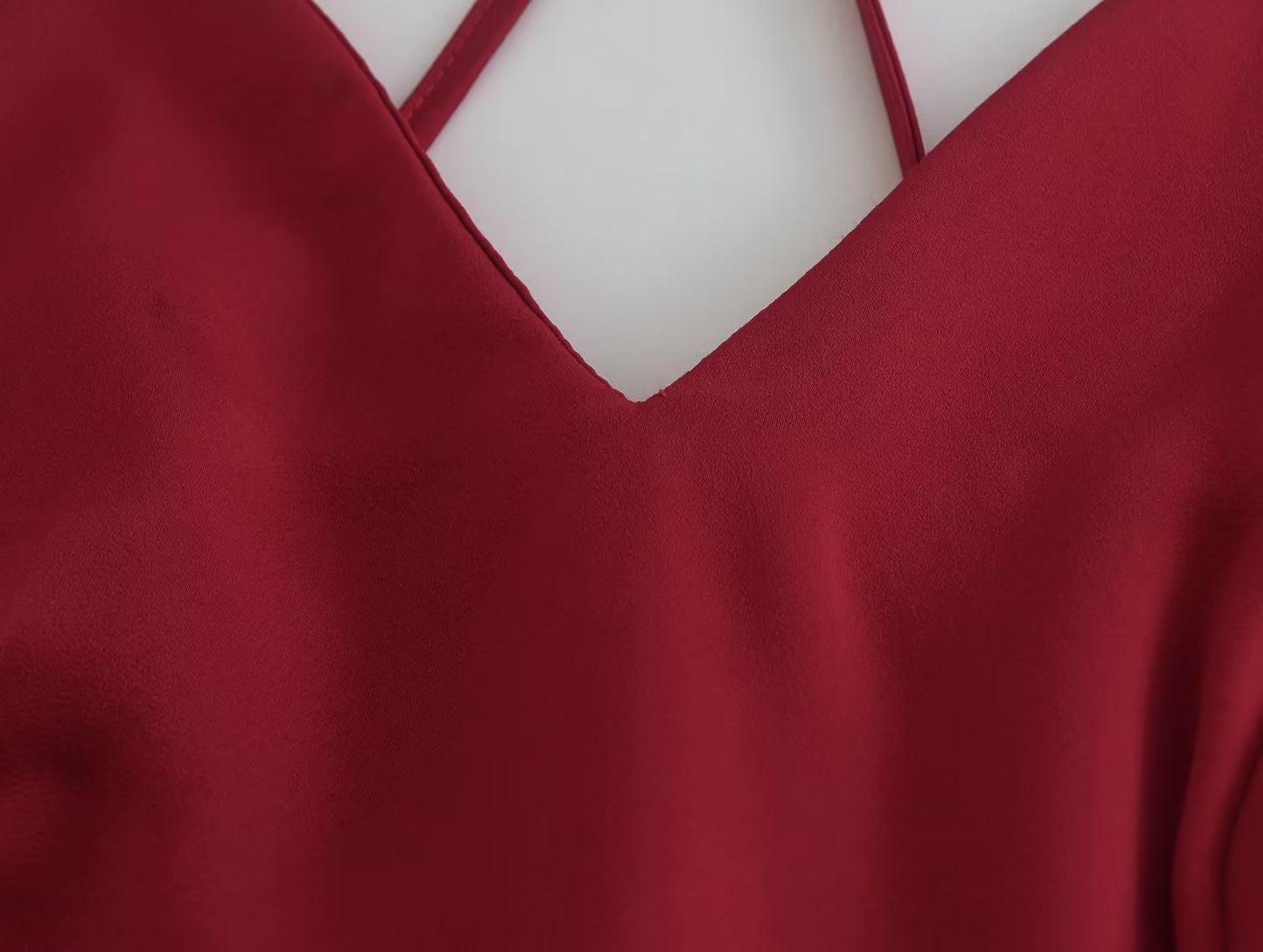 New Women Lace Up Bandage Backless Sling Dress Vintage Wine Red Sleeveless Ladies Satin Party Sexy Dresses