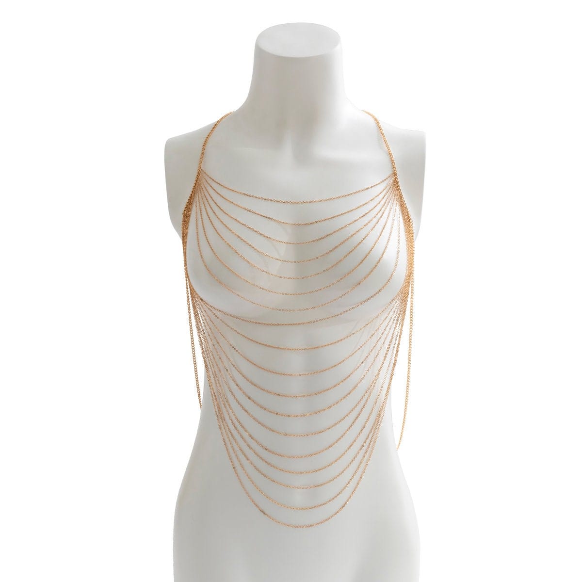 Chic Hollow Backless Cable Chain Tank Top