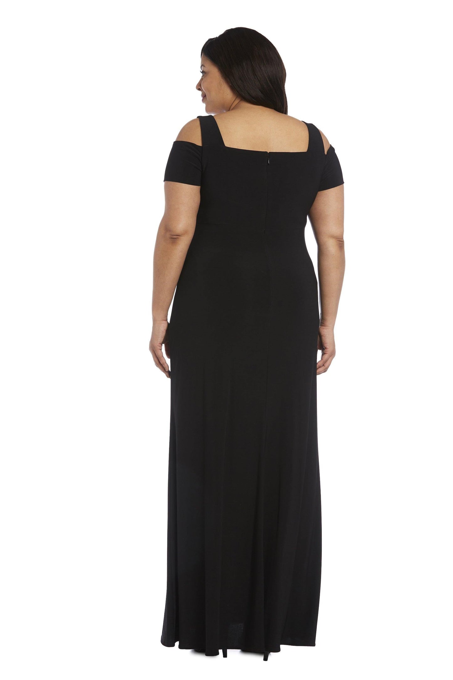 Black 18W Nightway Plus Size Long Formal Dress 21519W