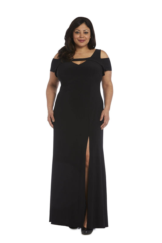 Black 20W Nightway Plus Size Long Formal Dress 21519W